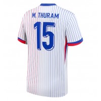 Camisa de time de futebol França Marcus Thuram #15 Replicas 2º Equipamento Europeu 2024 Manga Curta